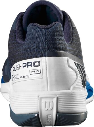 Кросівки для тенісу Wilson Rush Pro 4.0 Clay Navy/White/Blue 46 2/3 EU