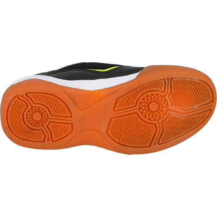 Дитячі спортивні залатно-турнірні черевики Lico Sloan, 38 EU, чорний/лимонний