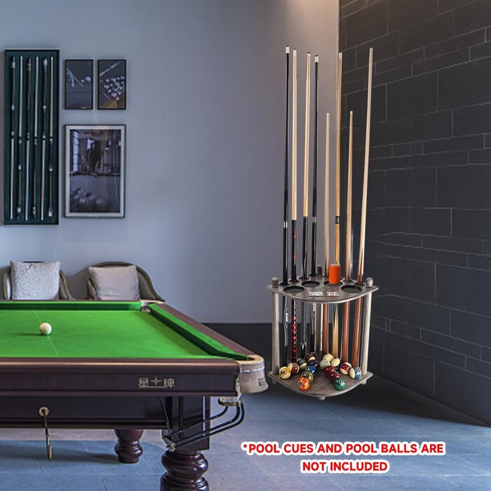 Стійка для більярдних київ GSE Games & Sports Expert Nur - 8 київ + аксесуари (сірий, щіткований)