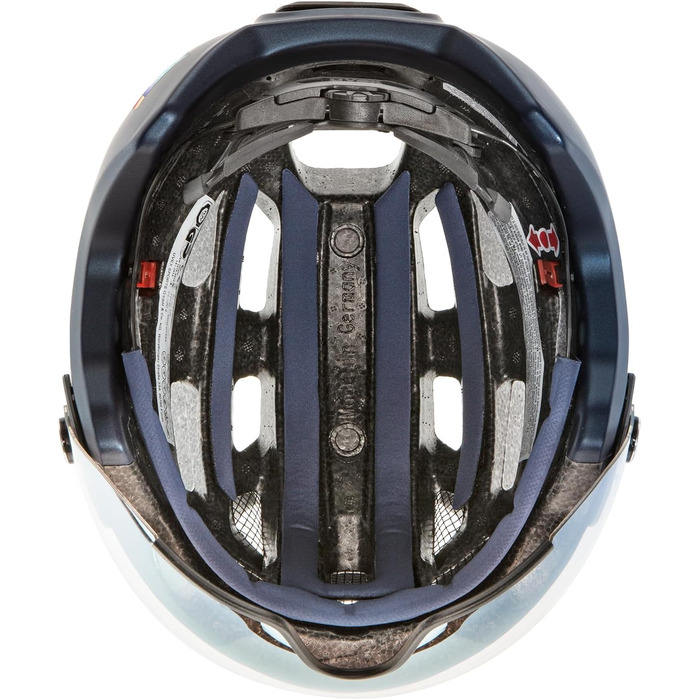 Шолом Uvex Finale Visor V: міський захист з автоматичним візором та LED-ліхтариком (52-57 см)