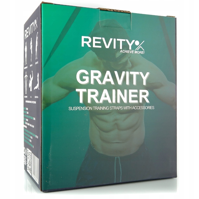 Тренувальна стрічка Revity Gravity Trainer 280 см, 1-160 кг, багатоколірна