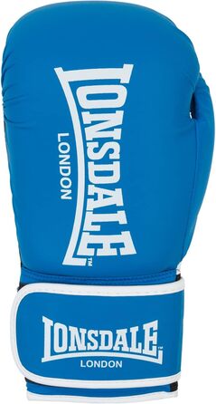 Боксерські рукавички Lonsdale Ashdon 10 унцій, синьо-білі, унісекс