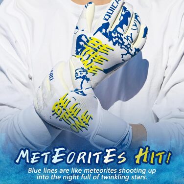 Футбольні рукавички Torwarthandschuhe: чудове зчеплення, для дітей, юніорів та дорослих, зелені (7, C-Weiß)