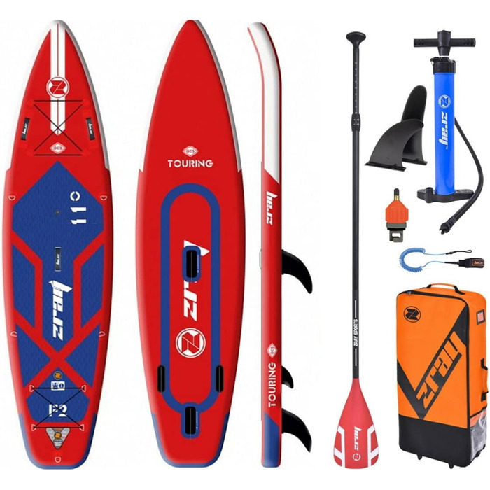 Надувна SUP-дошка ZRAY Fury 11'0 для віндсерфінгу і падлборду, 335 см