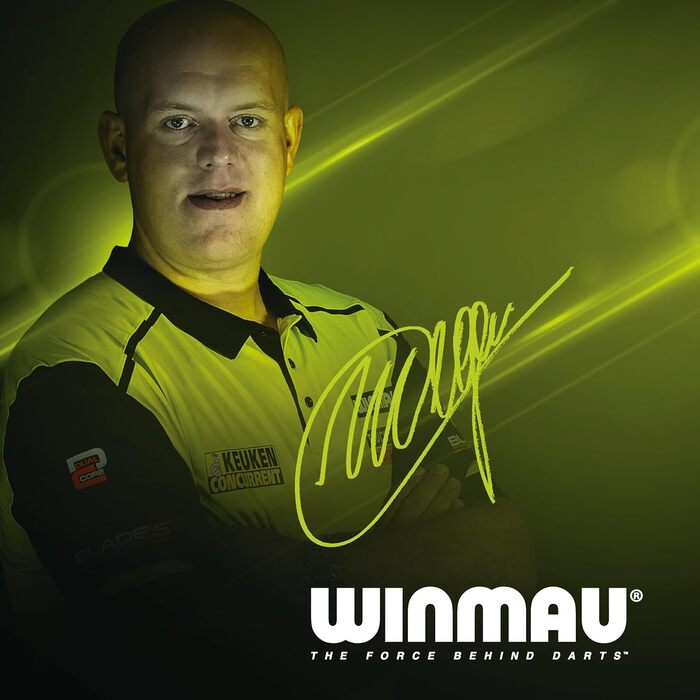 Дартс-дошка WINMAU MvG Diamond Edition, професійна
