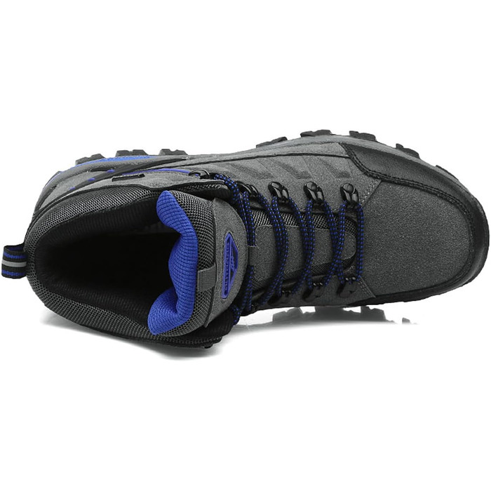 Трекінгові черевики для жінок та чоловіків. Зручні, легкі, з неслизькою підошвою. Ідеальні для туризму та активного відпочинку. Розмір 7.5 UK, сірий 1