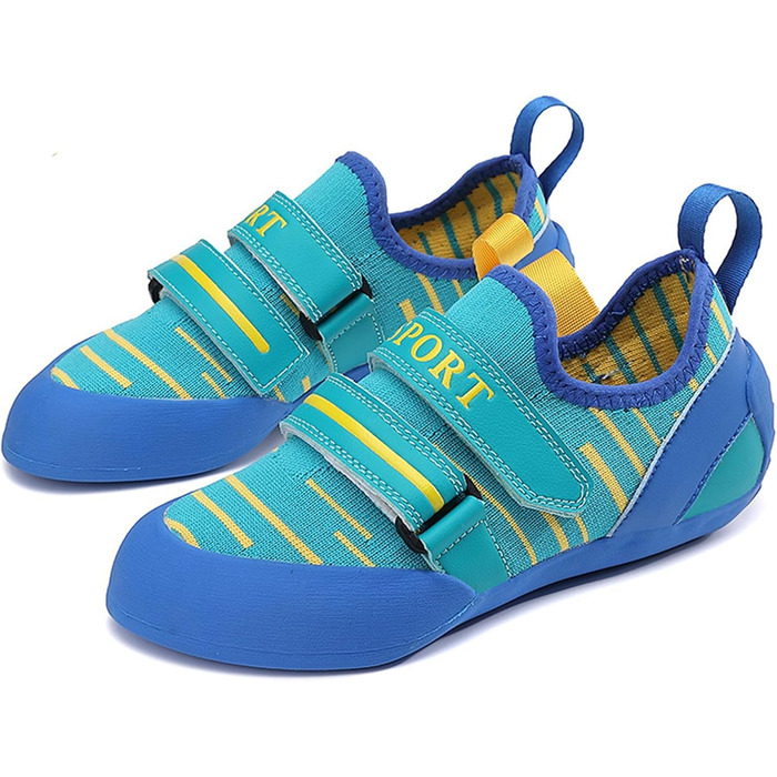 Жіночі скелелазні туфлі низького об'єму для фітнесу та боулдерингу, професійні (37 EU, Blue Blau)