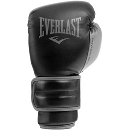 Боксерські рукавички Everlast Powerlock 2R антрацитові для тренувань