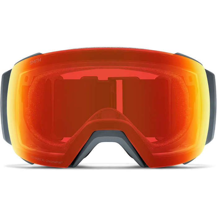Лижна маска Smith Optics I/O MAG XL ChromaPop Red Mirror, унісекс, для зимових видів спорту