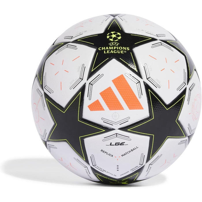 Футбольний м'яч Adidas UEFA Champions League LGE IX4060, розмір 4, білий, унісекс