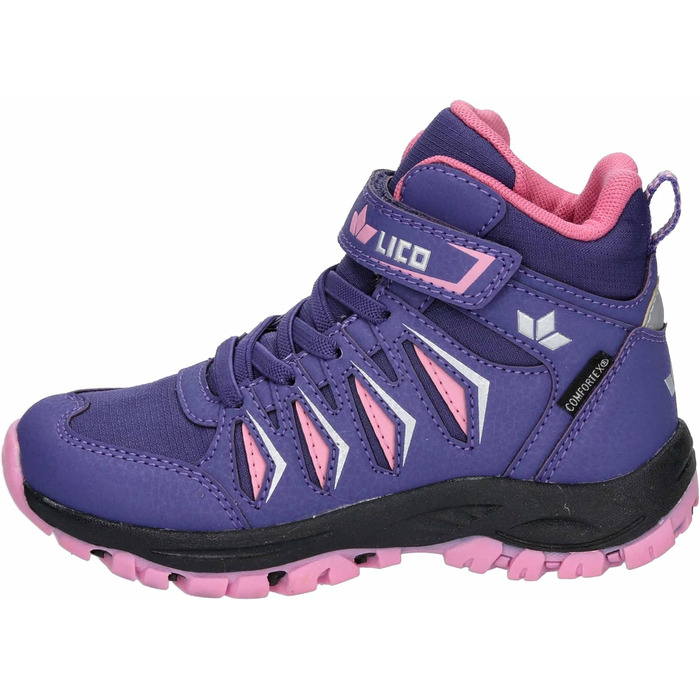 Дитячі черевики для трекінгу та повсякденного носіння Lico Sines, 25 EU, фіолетово-рожеві