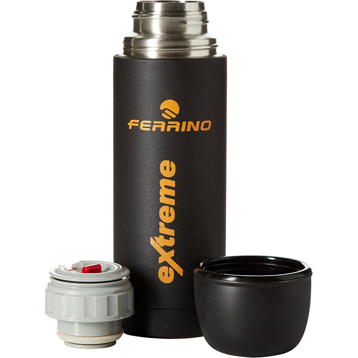 Термос Ferrino Extreme 0,5 л металевий, чорний