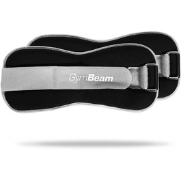 Обважнювачі для щиколоток і зап'ясть GymBeam 1 кг – манжети для ніг і рук, додаткові ваги для силових та кардіо тренувань, ідеальні для дому