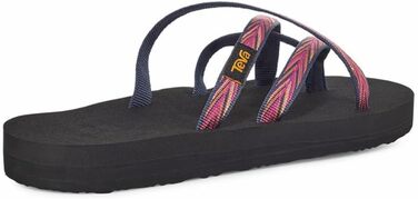 Жіночі шльопанці Teva Olowahu W's - Palms Indigo Rose Violet (42 EU)