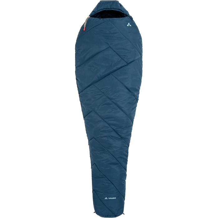 Спальний мішок VAUDE Sioux 800 II, блакитний, 2-8°C, для кемпінгу, 220x80 см