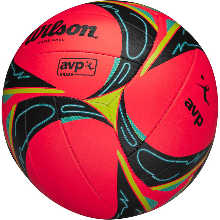 Волейбольний м'яч WILSON AVP GRX для гри на траві, офіційний розмір