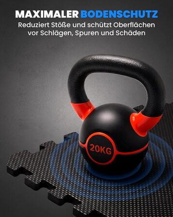 Набір модульних килимків для підлоги unycos (12/20/28 шт), захисна пазл-матрас 30x30x1.2 см для тренажерного залу, спортивного обладнання та йоги, водонепроникні, чорні