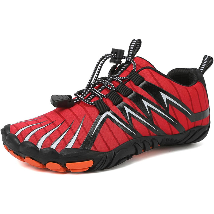 Дитячі шкарпетки-кросівки Kinder: дихаючі, антиковзні, для піших прогулянок та спорту, EU 26-40, червоні