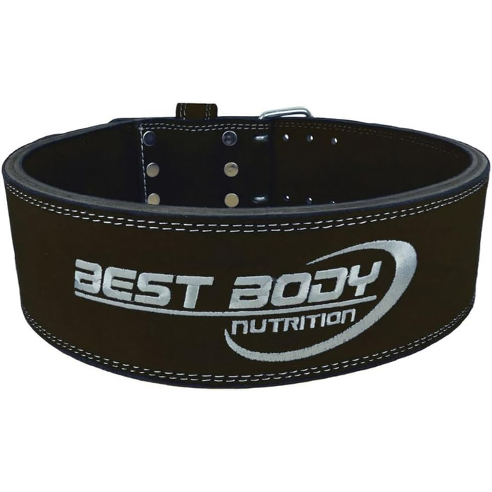 Пояс для пауерліфтингу Best Body Nutrition Dreikampfgürtel XXL, шкіряний, для важкої атлетики
