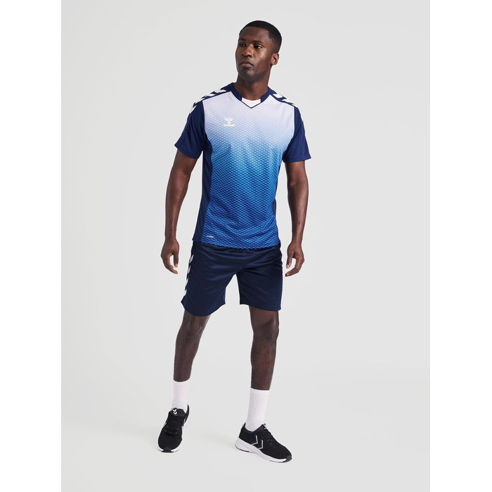 Чоловічі спортивні шорти Hummel Core Poly дихаючі, темно-сині, розмір 4XL