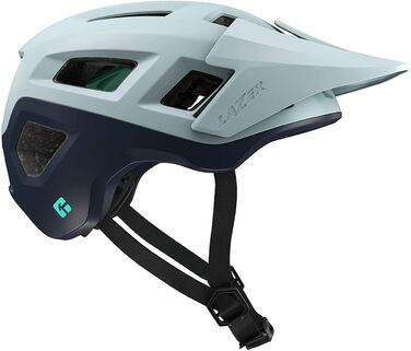Велосипедний шолом LAZER Coyote KinetiCore, блакитний, MTB