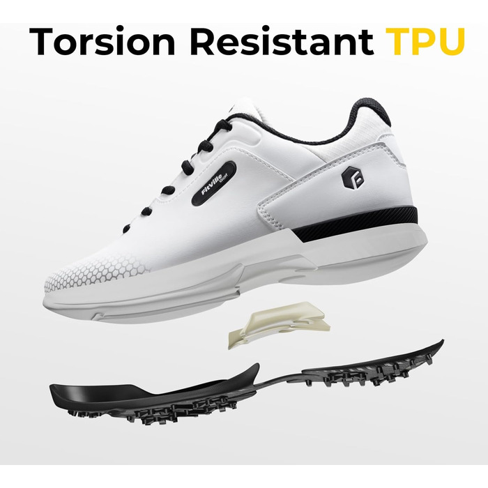 Гольф-взуття FitVille для чоловіків з широкою стопою, сірі та білі, розмір 40-49, X-широкі, дихаючі, на шнурівці