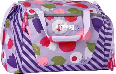 Спортивна сумка ergobag з відділенням для вологих речей, 20 л, Blütenzaubär, фіолетова