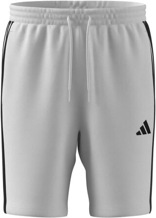 Чоловічі повсякденні шорти adidas Essentias French Terry 3-Stripes, білі з чорними смугами, розмір XL