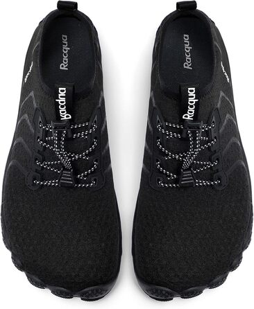 Чоловічі та жіночі водяні шльопанці з сітчастої тканини без шнурівків, 45 EU, Wz111eu, чорний