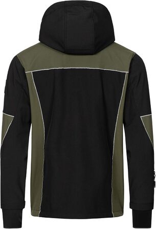 Чоловіча куртка-софтшелл Rock Creek Outdoor H-237, чорна, розмір S