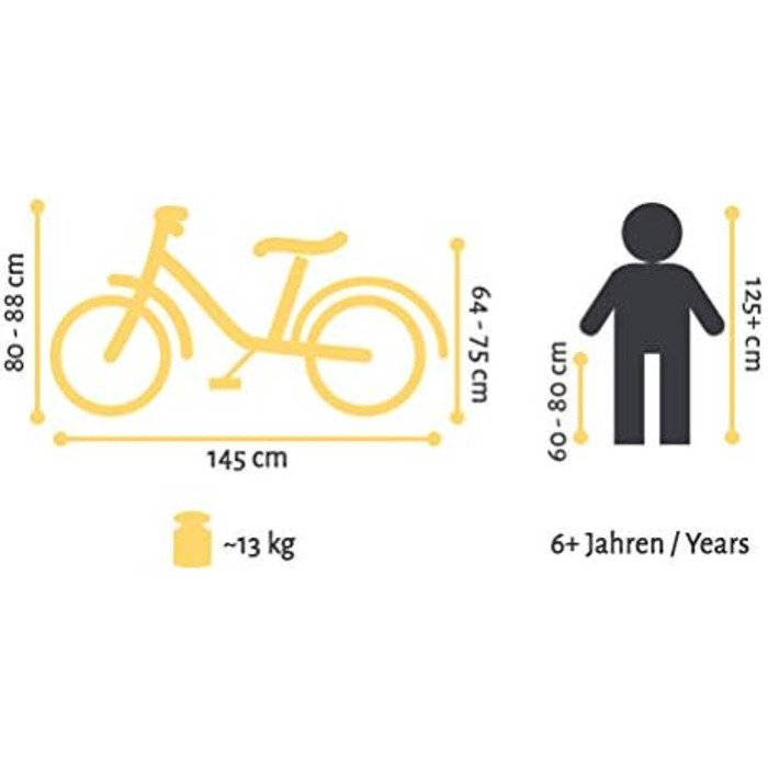 Дитячий велосипед BIKESTAR для дівчат, 20 та 24 дюйми, від 6 і 9 років, легка рама, безпечний, німецька якість