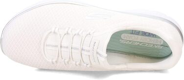 Кросівки жіночі Skechers Summits White/Silver (39 EU) - Дихаюча сітка