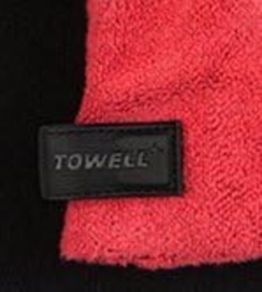 Рушник спортивний STRYVE Towell+ V2 з кишенею та магнітною кліпсою, Neon Red | для фітнесу та активного відпочинку