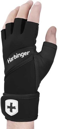Рукавички для важкої атлетики Harbinger Training Grip з фіксацією зап'ястя, унісекс