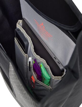 Рюкзак VAUDE Clubride Aqua 17, унісекс, водонепроникний, 15-19 л, чорний