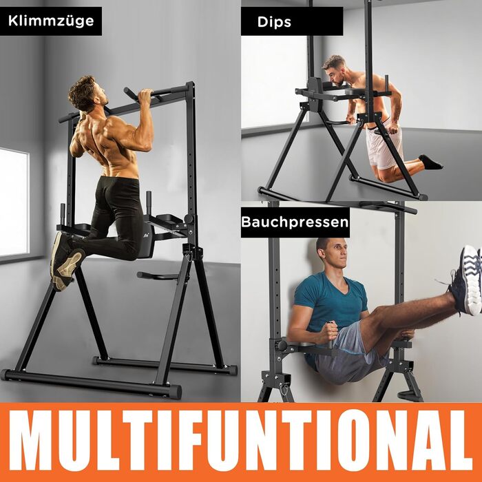 Power Tower DH FitLife: турнік, бруси для віджимань та стійка для штанги | Спортивна станція для дому