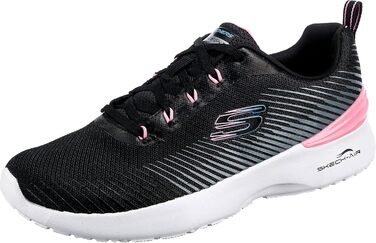 Чоловічі кросівки Skechers Skech-air Dynamight Winly, чорний меш з рожевим оздобленням (42 EU)