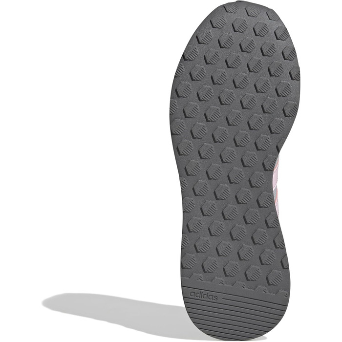 Кросівки для бігу Adidas Run 50s, 38 EU, сірий/рожевий/сірий, для жінок