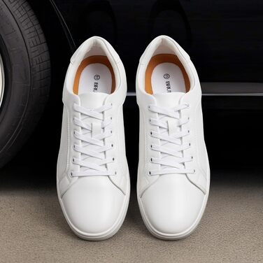 Чоловічі повсякденні кросівки Bruno Marc Casual Sneaker — легке низьке взуття, дихаючі та зручні, класичний дизайн, білі, розмір 44 EU