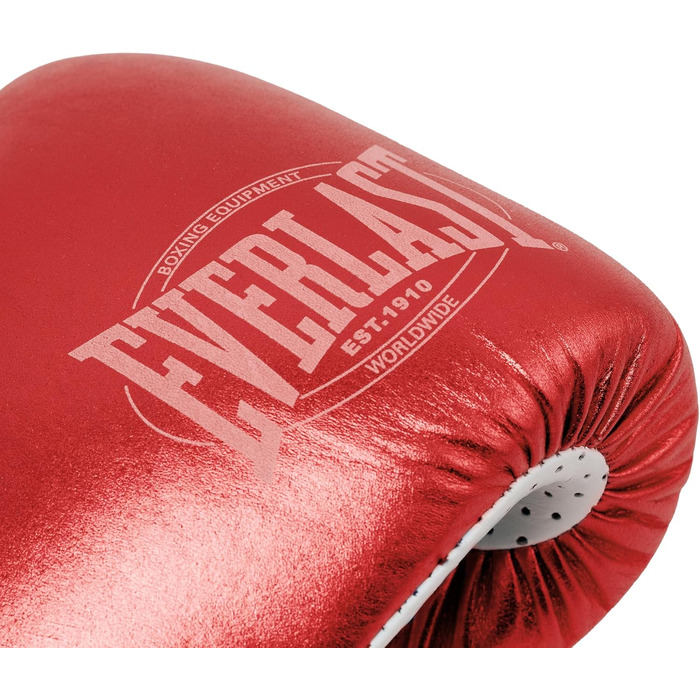 Боксерські рукавички Everlast 1910 Pro Fight Glove для дорослих, 10 унцій, червоні
