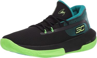 Баскетбольне взуття Under Armour Ua Sc 3zer0 Iii для чоловіків, чорний колір, 36.5 EU