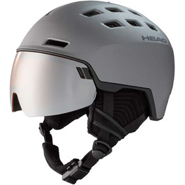 Гірськолижний шолом Head Radar Visier Graphite Black 20/21