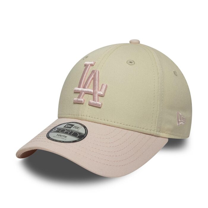 Кепка бейсболка New Era 9Forty 9Twenty для дітей Los Angeles Dodgers, регульована, з вигнутим козирком, MLB, 6-12 років