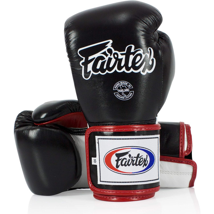 Боксерські рукавички Fairtex BGV9 для Муай Тай та Кікбоксингу, мексиканський стиль, тренувальні і спарингові, важкий удар, малий розмір