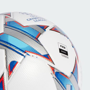 М'яч футбольний adidas UEFA Champions League FIFA Quality Replica IA0954 (5 розмір, білий)