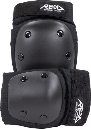 Захисний комплект Rekd Youth Double Pad для скейтборду, унісекс, дорослий, розмір M, чорний, міцний