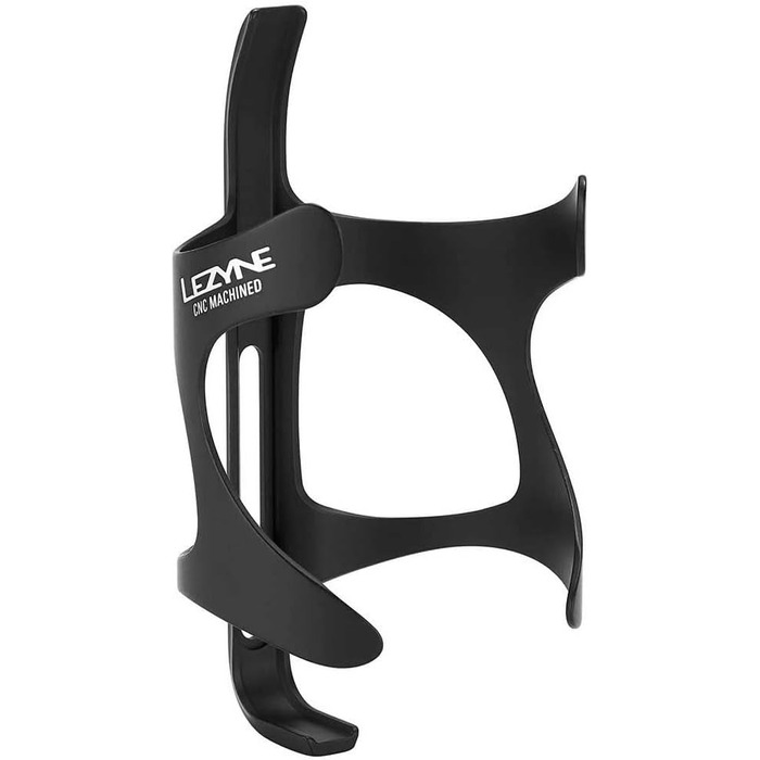 Тримач для пляшки Lezyne CNC Cage AL, алюмінієвий, чорний, 2022, фляготримач для велосипеда