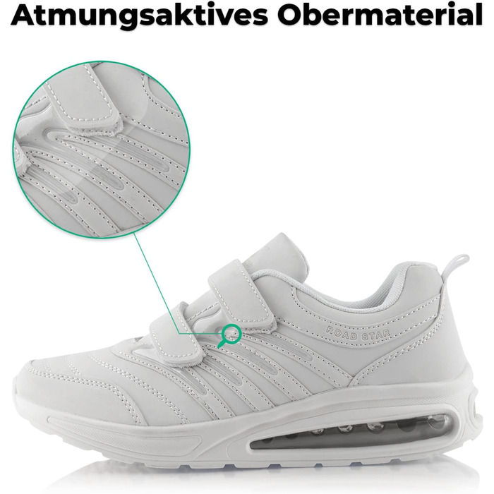 Кросівки для бігу жіночі/чоловічі з амортизацією, легкі спортивні взуття (46 EU, білий)