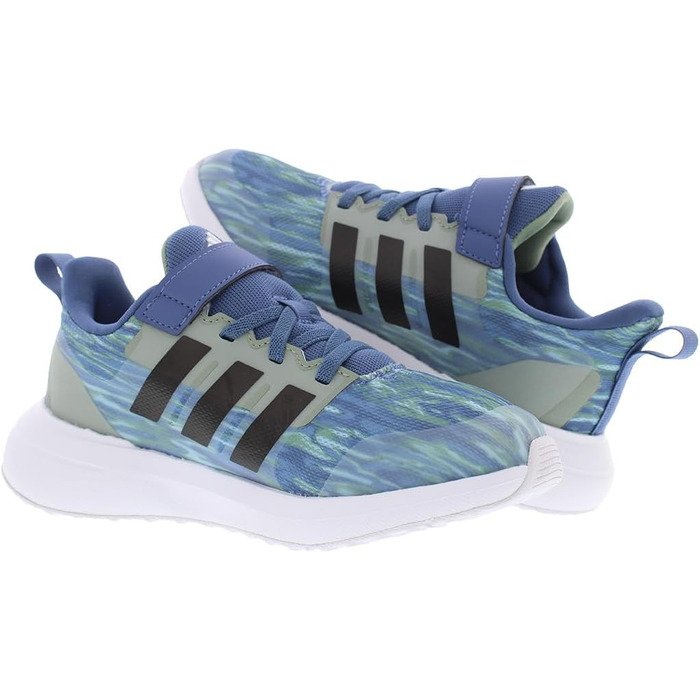 Дитячі кросівки Adidas Fortarun 2.0 для малюків (3 Little Kid), синьо-зелені