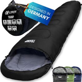 Сплячий мішок EXPLORER® Tramp -9°C, 3 сезони, 230x80x55 см, 1300 г, для кемпінгу, трекінгу та подорожей